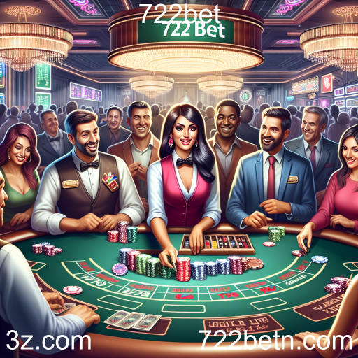 Experiência Imersiva na Categoria 'Ao Vivo' da 722bet